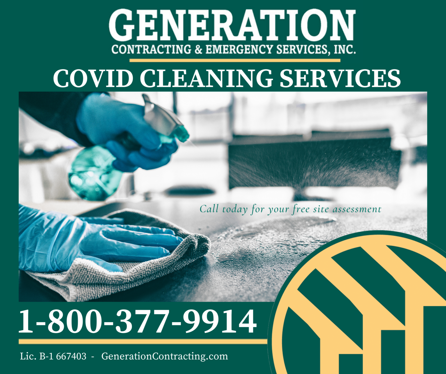 COVID Cleaning Generation Contracting
