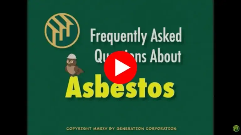 Thumbnail of Asbestos FAQ video by Generation Contracting